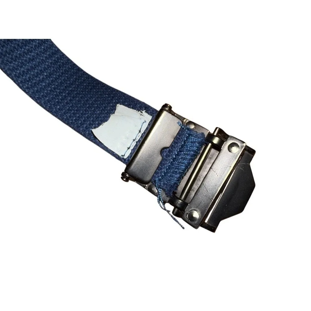 Boy Scouts of America Navy Blue Uniform Web Belt‎ Fleur-de-Lis Buckle 36 in
